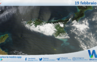Meteo Sicilia: immagine satellitare Nasa di giovedì 19 febbraio 2026