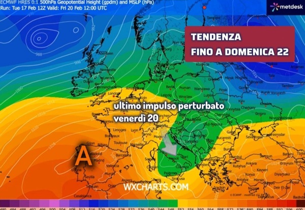 Sicilia: rialzo termico seguito da nuove piogge tra giovedì e venerdì, poi pausa anticiclonica!