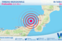 Scossa di terremoto magnitudo 2.7 nel Tirreno Meridionale (MARE)