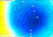 Sicilia: aria artica in arrivo tra giovedì e venerdì! Ancora piogge, temporali e nevicate sui rilievi