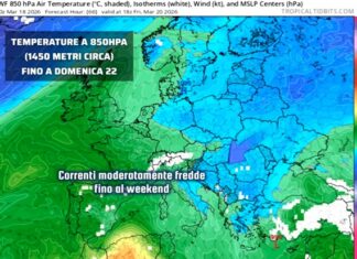 Sicilia: correnti più fredde e variabilità fino a giovedì, temperature sotto media anche verso il weekend