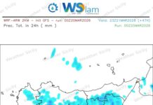 Meteo Sicilia: ancora qualche pioggia e temperature sotto le medie stagionali