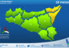 Meteo Sicilia: bollettino di allerta meteo per domani, mercoledì 18 marzo 2026