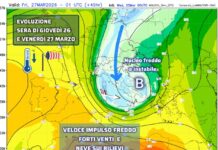 Meteo Sicilia, sussulto invernale: attesi forti venti, instabilità e nevicate sui rilievi!