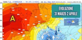 Meteo Sicilia, da martedì vortice depressionario in azione al centro-sud: attesa spiccata instabilità e neve in alta montagna