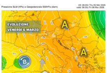 Meteo Sicilia: possibilità di qualche pioggia venerdì, nel weekend ancora alta pressione con tempo mite e variabile