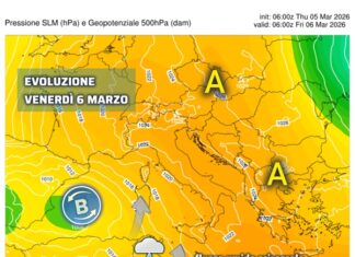 Meteo Sicilia: possibilità di qualche pioggia venerdì, nel weekend ancora alta pressione con tempo mite e variabile