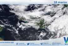 Meteo Sicilia: immagine satellitare Nasa di mercoledì 18 marzo 2026