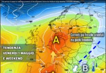 Fine aprile con alta pressione in Sicilia. Ponte del 1° maggio: in arrivo correnti più fresche orientali, ma pochi fenomeni