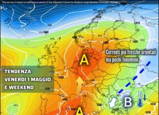 Fine aprile con alta pressione in Sicilia. Ponte del 1° maggio: in arrivo correnti più fresche orientali, ma pochi fenomeni