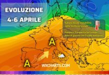 Meteo Sicilia, torna l’anticiclone: ultimi disturbi sabato, a Pasqua e Pasquetta bel tempo e rialzo termico!
