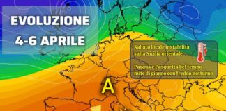 Meteo Sicilia, torna l’anticiclone: ultimi disturbi sabato, a Pasqua e Pasquetta bel tempo e rialzo termico!