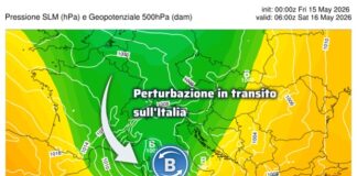 Sicilia: weekend più fresco e ventoso, possibili veloci piogge sparse sabato