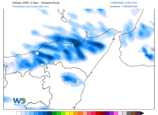 Meteo Messina e provincia: maestrale e qualche pioggia tra stasera e la prossima notte