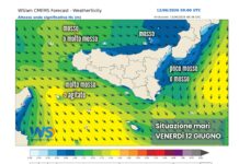 Sicilia: Maestrale e calo termico entro venerdì, con locale variabilità e mari mossi