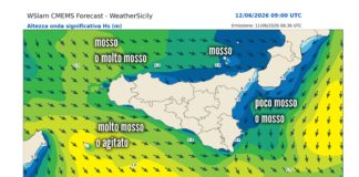 Sicilia: Maestrale e calo termico entro venerdì, con locale variabilità e mari mossi