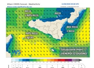 Meteo Sicilia: Maestrale e calo termico entro venerdì, con locale variabilità e mari mossi. Moderato rialzo nel weekend
