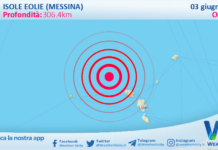 Scossa di terremoto magnitudo 3.9 nei pressi di Isole Eolie (Messina)