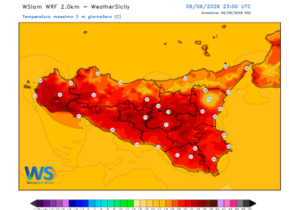 Meteo Sicilia: fine settimana con tempo stabile e temperature estive