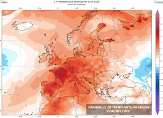 Giugno 2026, analisi mensile: in Sicilia temperature diffusamente sopra media anche senza ondate di calore, con precipitazioni irregolari nell’entroterra