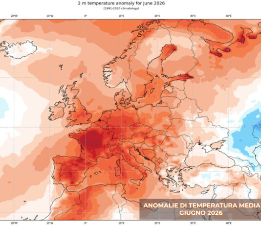 Giugno 2026, analisi mensile: in Sicilia temperature diffusamente sopra media anche senza ondate di calore, con precipitazioni irregolari nell’entroterra