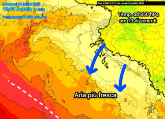 Sicilia, caldo intenso in ritirata: venerdì Maestrale e calo termico (ma non ovunque), poi domenica breve rimonta calda