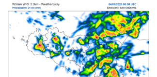 Meteo Sicilia, venerdì temperature in calo e temporali anche forti