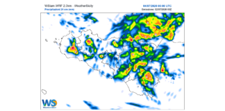 Meteo Sicilia, venerdì temperature in calo e temporali anche forti