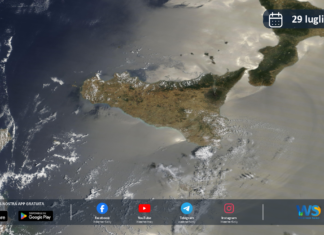 Immagine satellitare NASA – 29 luglio 2026