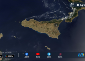 Immagine satellitare NASA – 31 luglio 2026