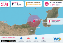 Preanalisi EMSC: terremoto M2.9 – SICILY, ITALY
