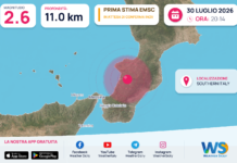 Preanalisi EMSC: terremoto M2.6 – SOUTHERN ITALY