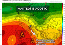 Meteo Sicilia: fugace Maestrale martedì con possibile instabilità e temporali dal Tirreno, ma senza una vera rinfrescata