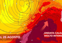 Meteo Sicilia: verso una nuova ondata calda molto intensa nell’ultima settimana di agosto, da martedì picchi superiori a 40-42°C