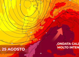 Meteo Sicilia: verso una nuova ondata calda molto intensa nell’ultima settimana di agosto, da martedì picchi superiori a 40-42°C