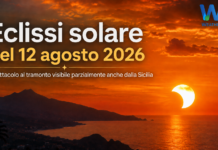 Eclissi solare del 12 agosto 2026: spettacolo (parziale) al tramonto anche in Sicilia