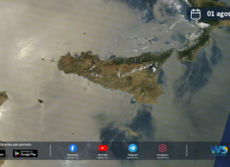 Immagine satellitare NASA – 1 agosto 2026