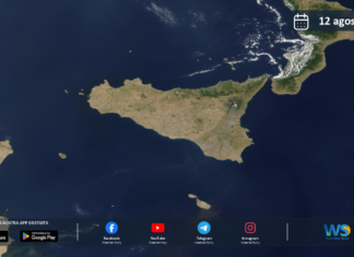 Immagine satellitare NASA – 12 agosto 2026