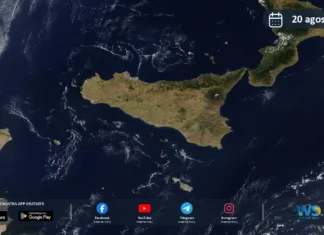 Immagine satellitare NASA – 20 agosto 2026