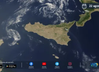 Immagine satellitare NASA – 22 agosto 2026