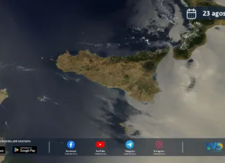 Immagine satellitare NASA – 23 agosto 2026