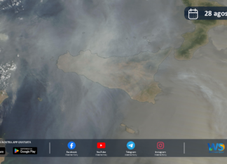 Immagine satellitare NASA – 28 agosto 2026