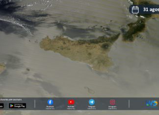 Immagine satellitare NASA – 31 agosto 2026