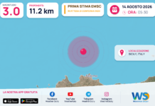 Preanalisi EMSC: terremoto M3.0 – SICILY, ITALY
