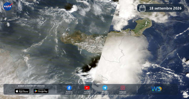 Immagine satellitare NASA – 18 settembre 2026