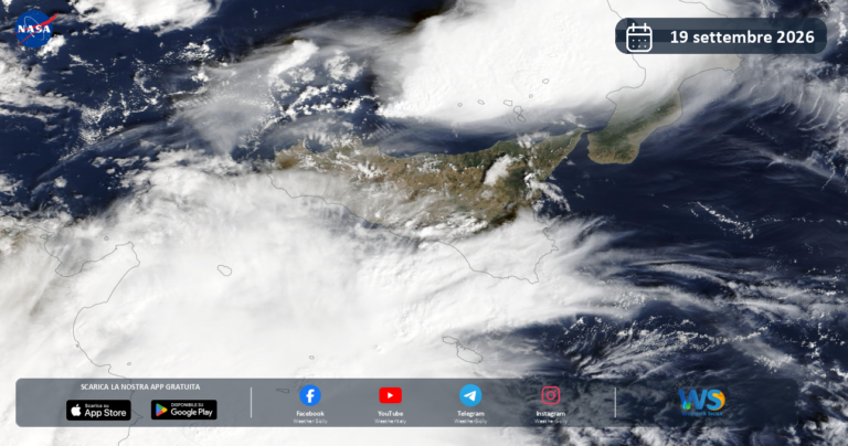 Immagine satellitare NASA – 19 settembre 2026