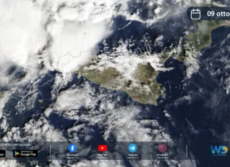 Immagine satellitare NASA – 9 ottobre 2026