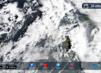 Immagine satellitare NASA – 10 ottobre 2026