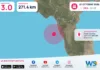 Terremoto M3,0 – Costa Calabra nord-occidentale (Cosenza) – dati INGV